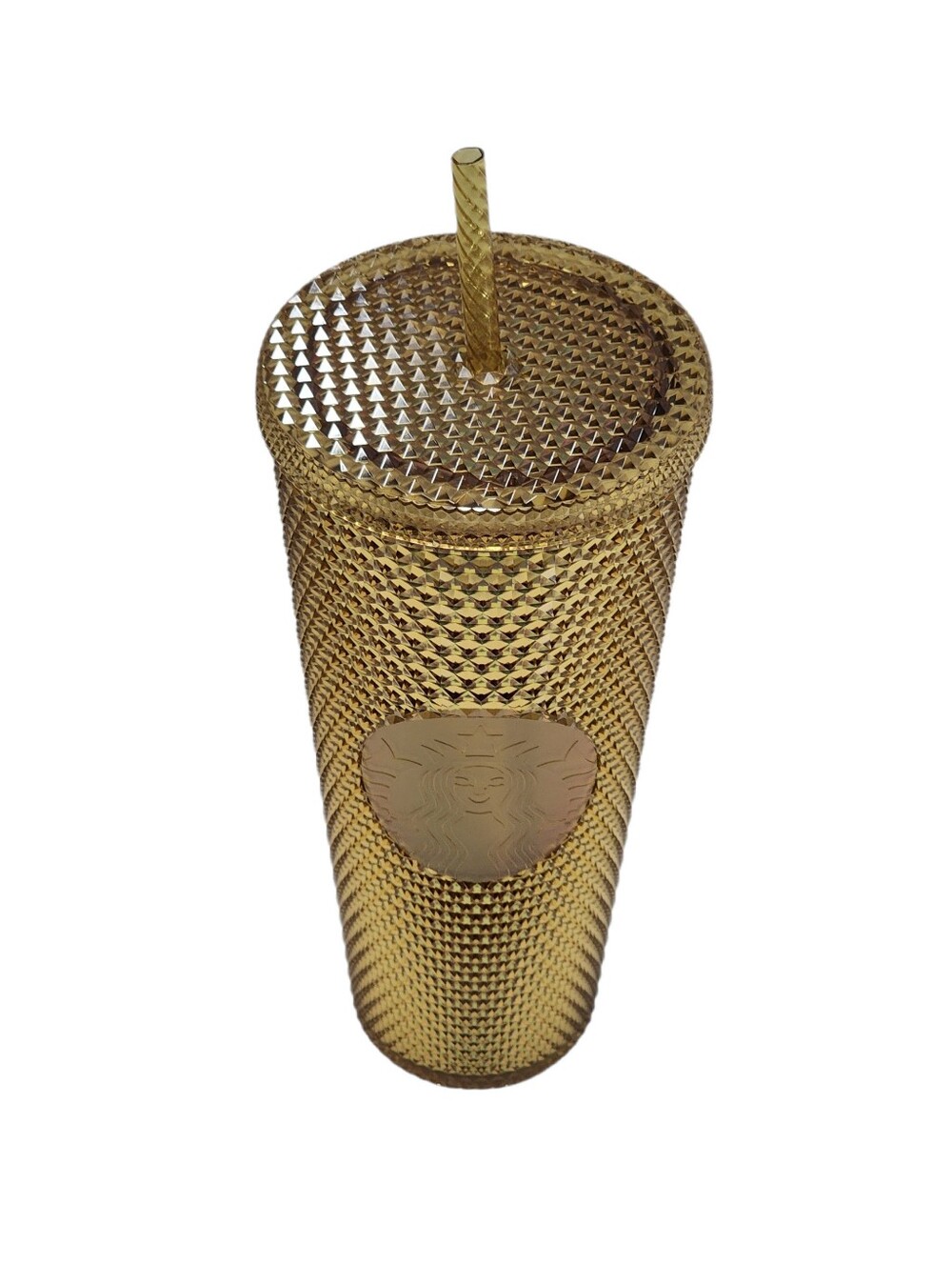 Disney Starbucks WDW 50th Anniversary GOLD Tumbler NWT - Picture 2 of 7